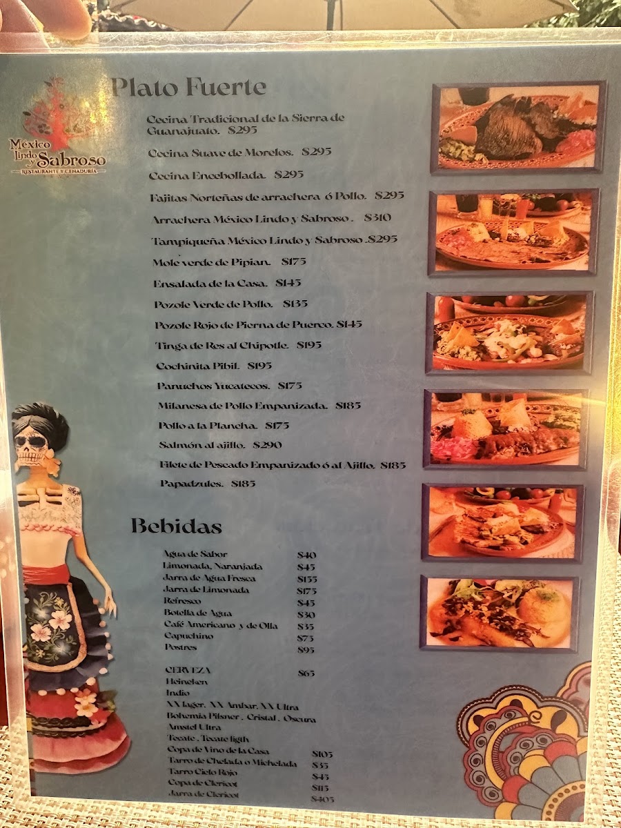 Mexico Lindo y Sabroso Menu - Image 2