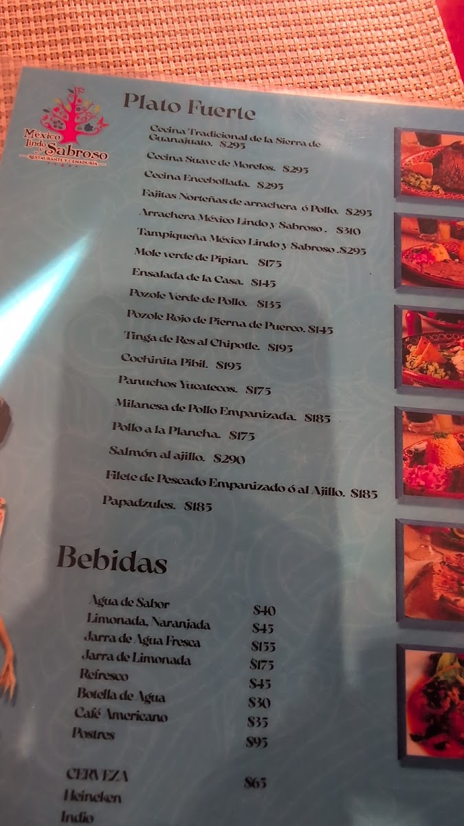 Mexico Lindo y Sabroso Menu - Image 3