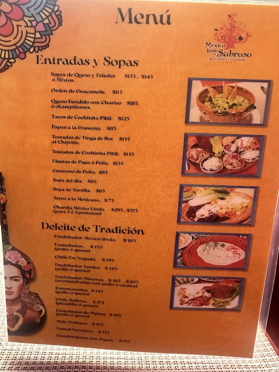 Mexico Lindo y Sabroso Menu - Image 4